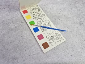 Dibujos con acuarelas y pincel 